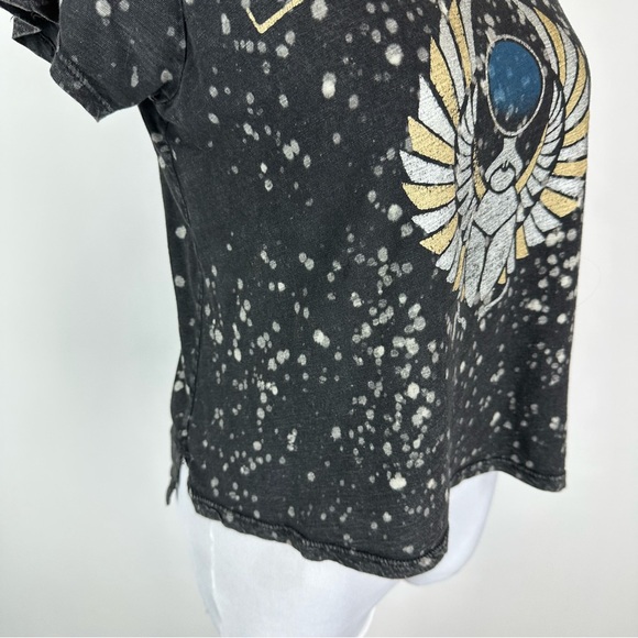 Lucky Brand Journey Distressed Graphic Tee Size XS - Picture 6 of 13